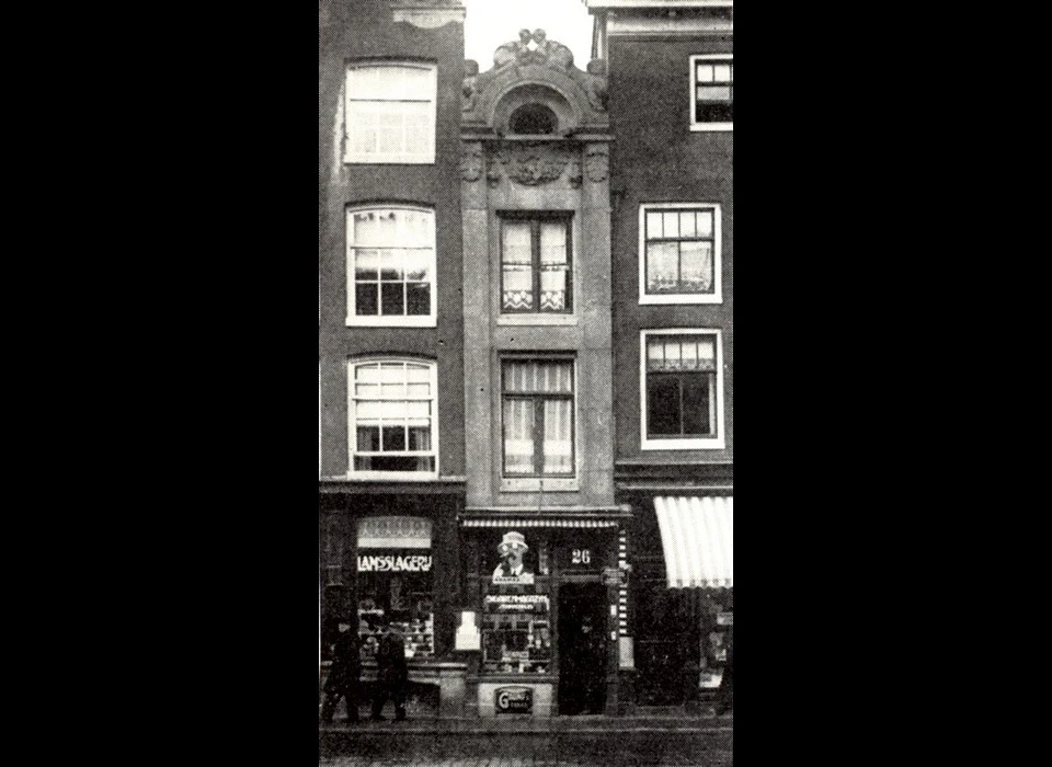 Kloveniersburgwal 26 Kleine Trippenhuis omstreeks 1935