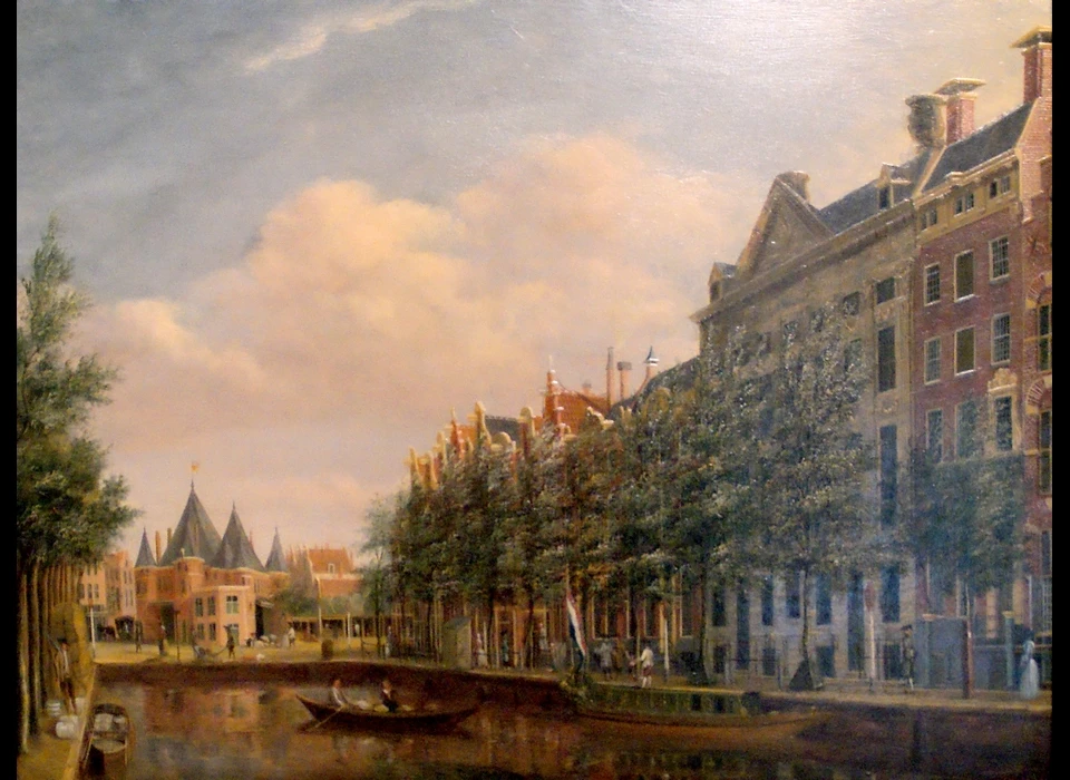 Kloveniersburgwal schilderij in Johanna Westerdijkkamer