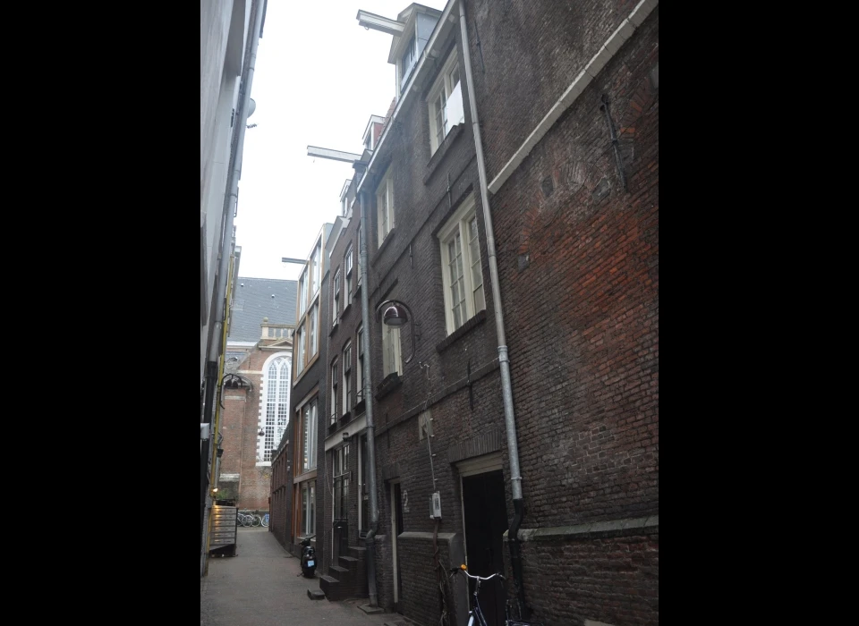 Onkelboerensteeg gezien naar Zanddwarsstraat (2015)