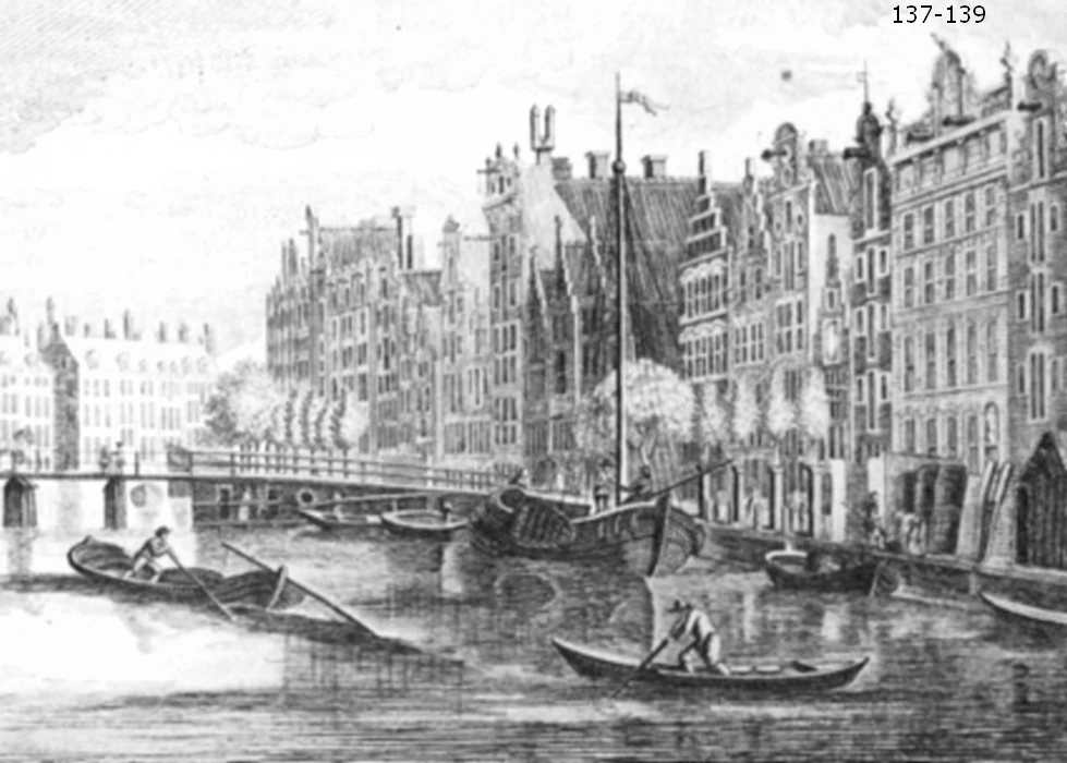 Kloveniersburgwal (ca.1725)