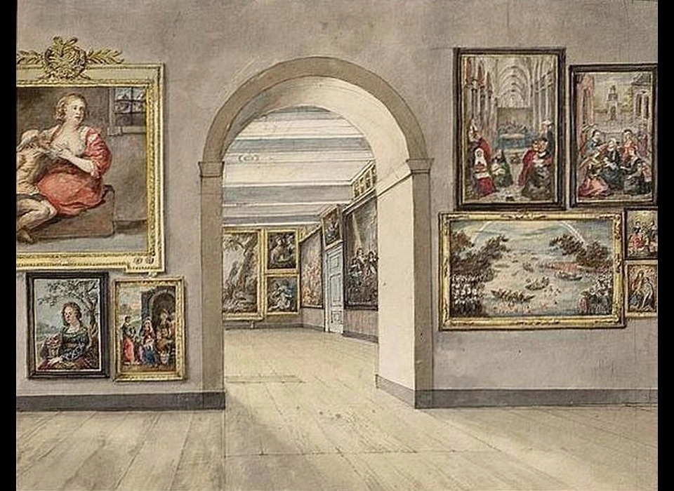 Trippenhuis 1838 Schilderijen in het Rijksmuseum (G.Lamberts)