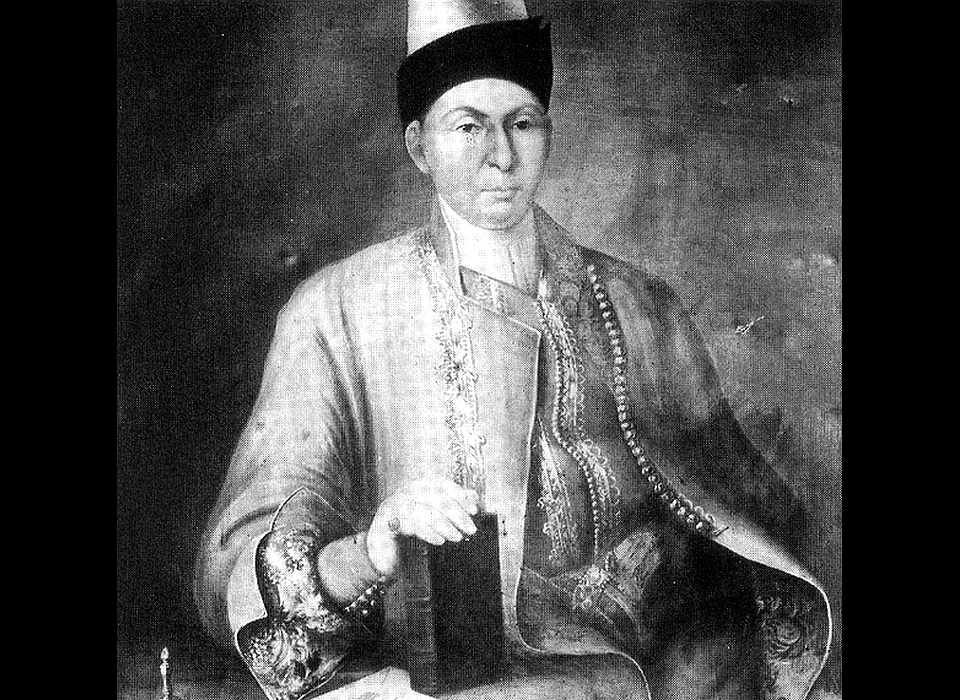 Armenier Godjemiants, zoon van koopman Hohan Hakobjan, met de eerste Armeense bijbel (1666)