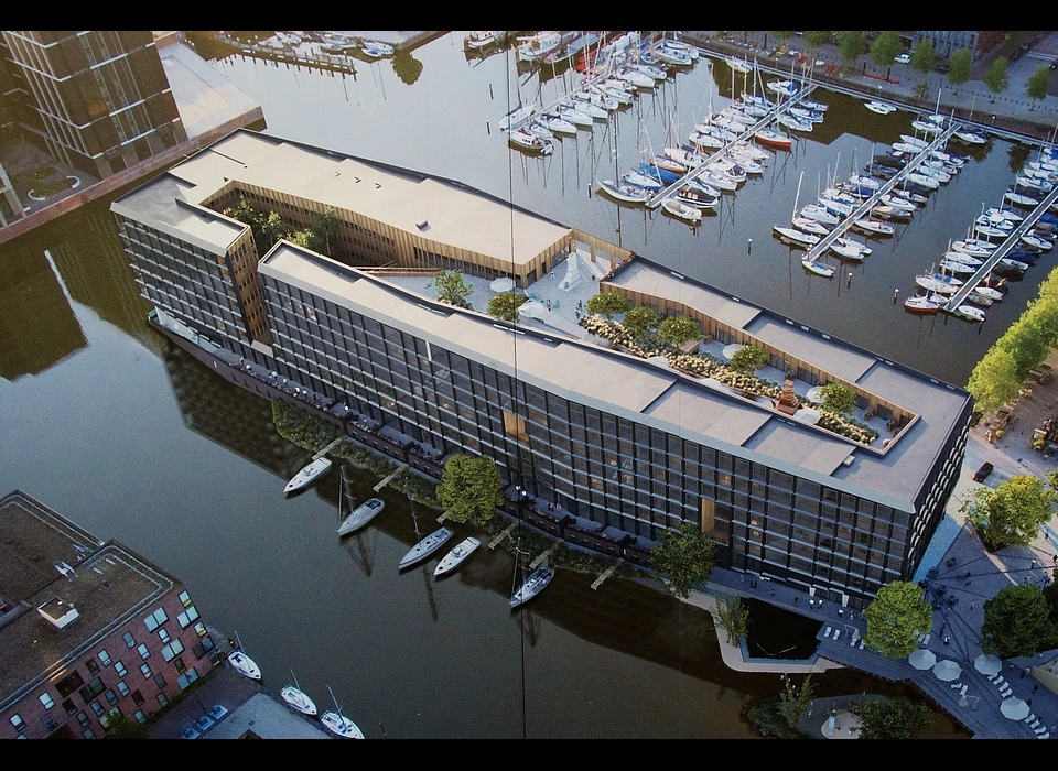 Krijn Taconiskade 1 impressiefoto gebouw Jonas' (2020)