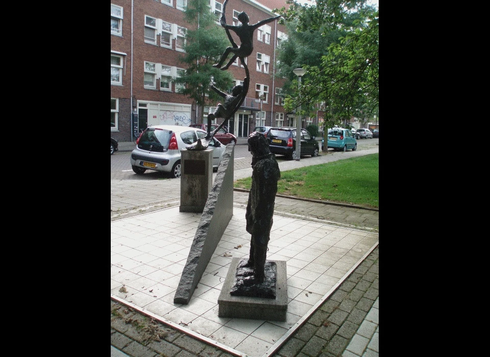 Gaaspstraat joodse markt bij speeltuin