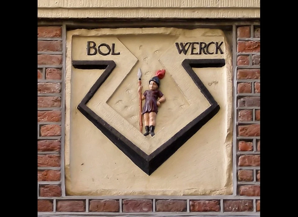 Lange Niezel 24 gevelsteen het Bolwerck