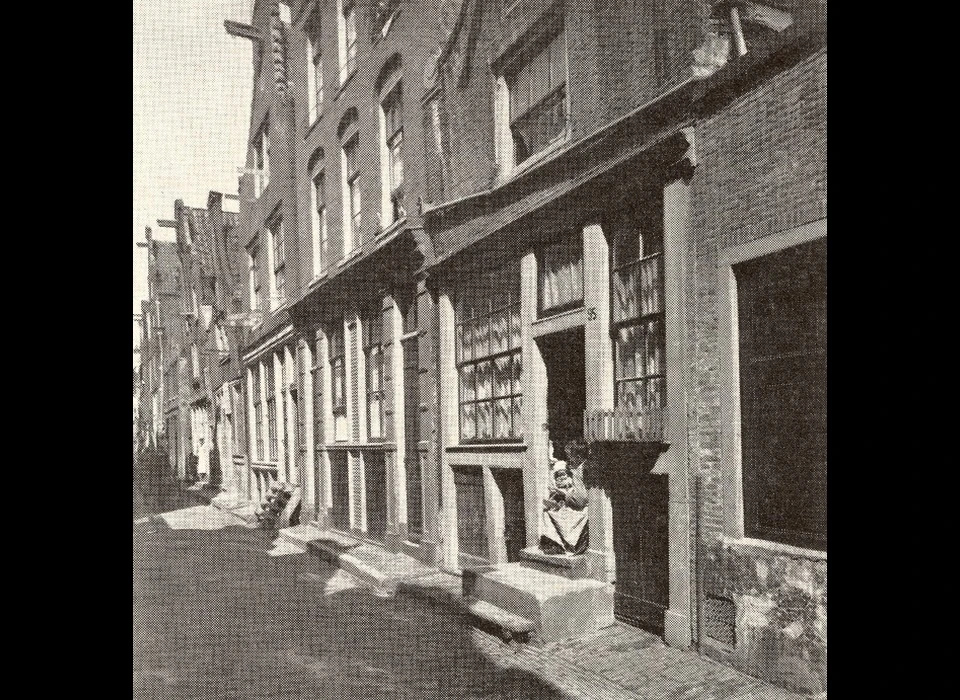 Ridderstraat 91-95 1928 ondergevels verdwenen gedeelte