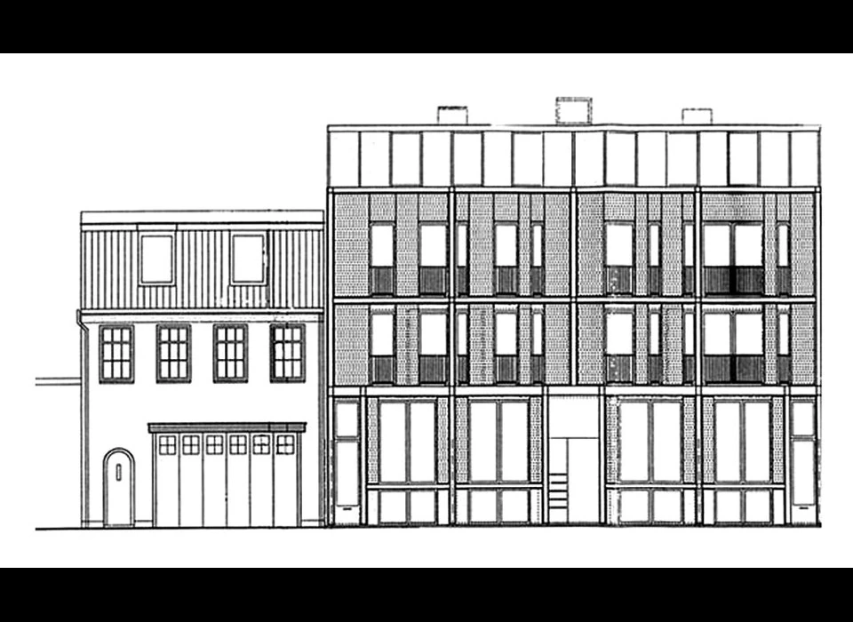 Nieuwe Ridderstraat 5 2008 bouwtekening