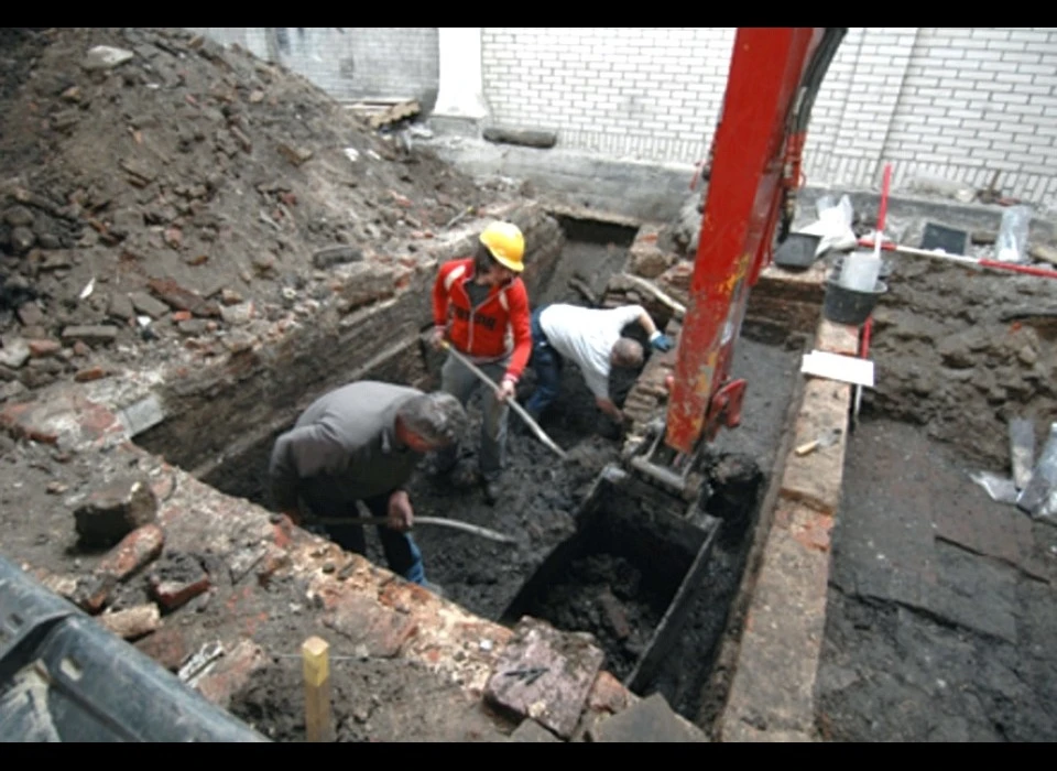 Nieuwe Ridderstraat 7 2008 archeologische opgravingen