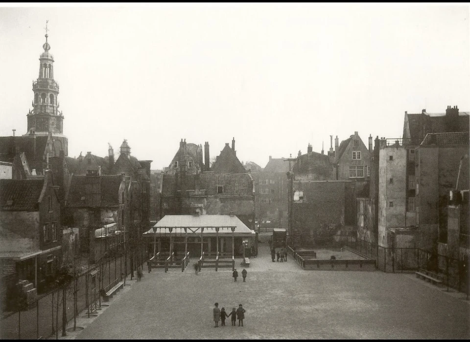 Montelbaanstraat 1933 speelplaats