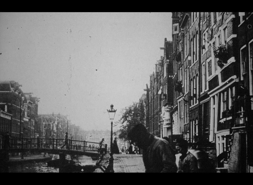 Lindengracht gezien naar Lijnbaansgracht (1895)