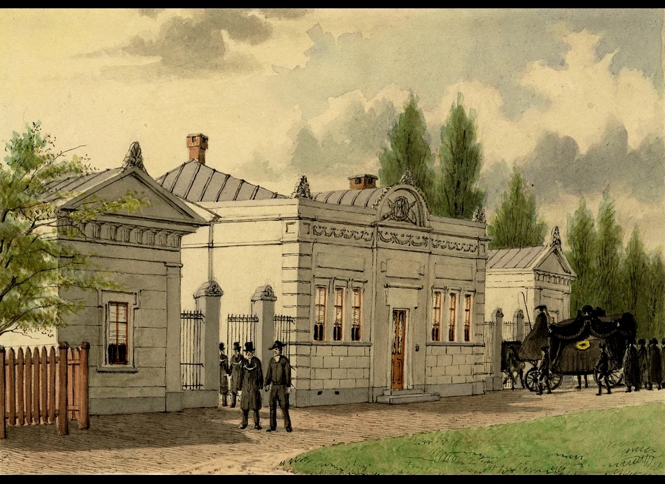 Mauritskade 62-64 Oosterbegraafplaats (J.M.A.Rieke) (1888)