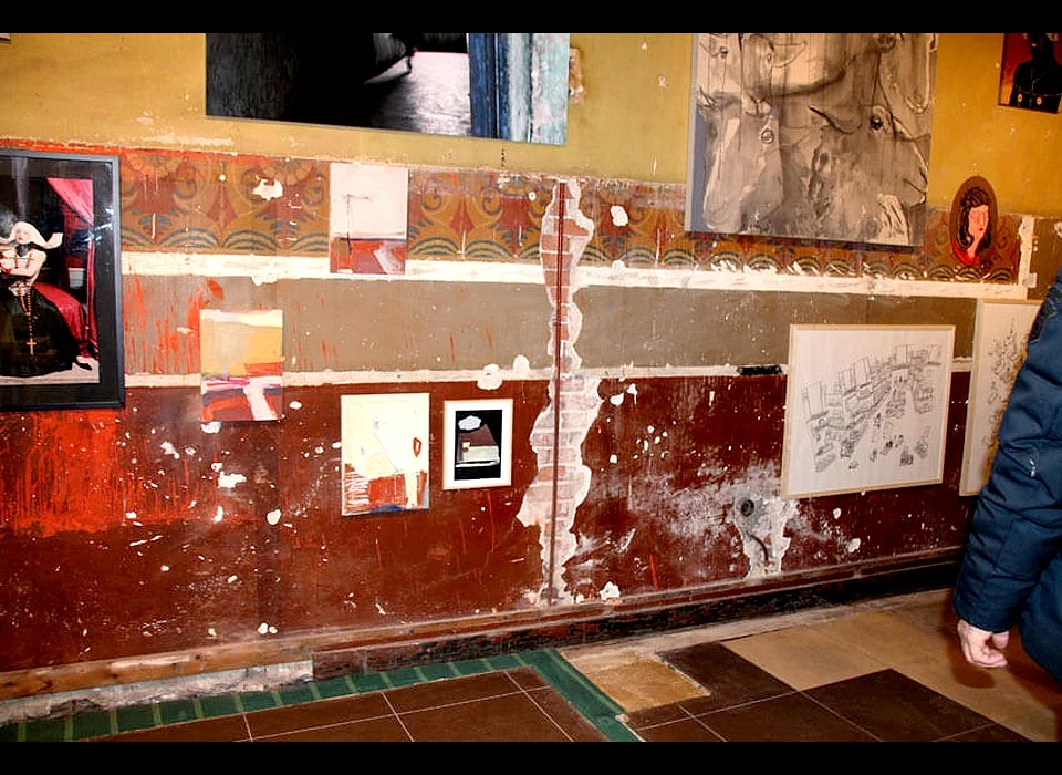 Middenweg 20 Popinn Art muur van oude filmzaal (2018)