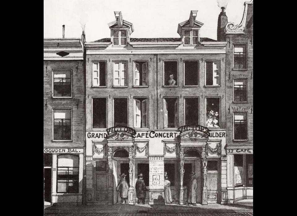 Nes 13-15 Grand Café Chantant Victoria (ca.1910)