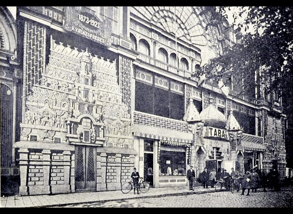 Frederiksplein Tabakstentoonstelling in Paleis voor Volksvlijt (1923)