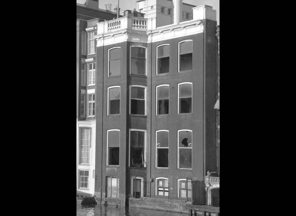 Nieuwe Doelenstraat 10 achterkant (Amstelzijde) (1979)