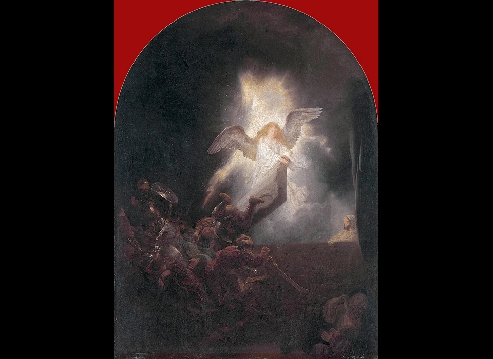 4 van serie van 5 schilderijen voor stadhouder Frederik Hendrik, Opstanding (Rembrandt van Rijn, 1636)