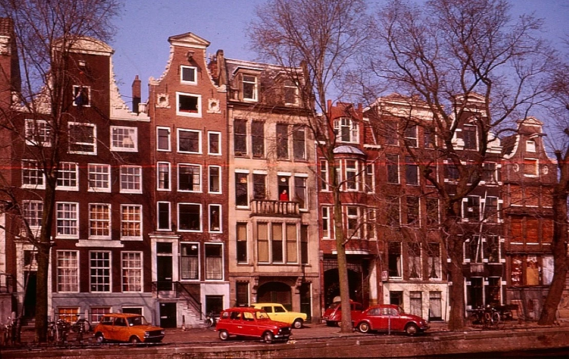 Nieuwe Herengracht 33-45 1977 gevelwand