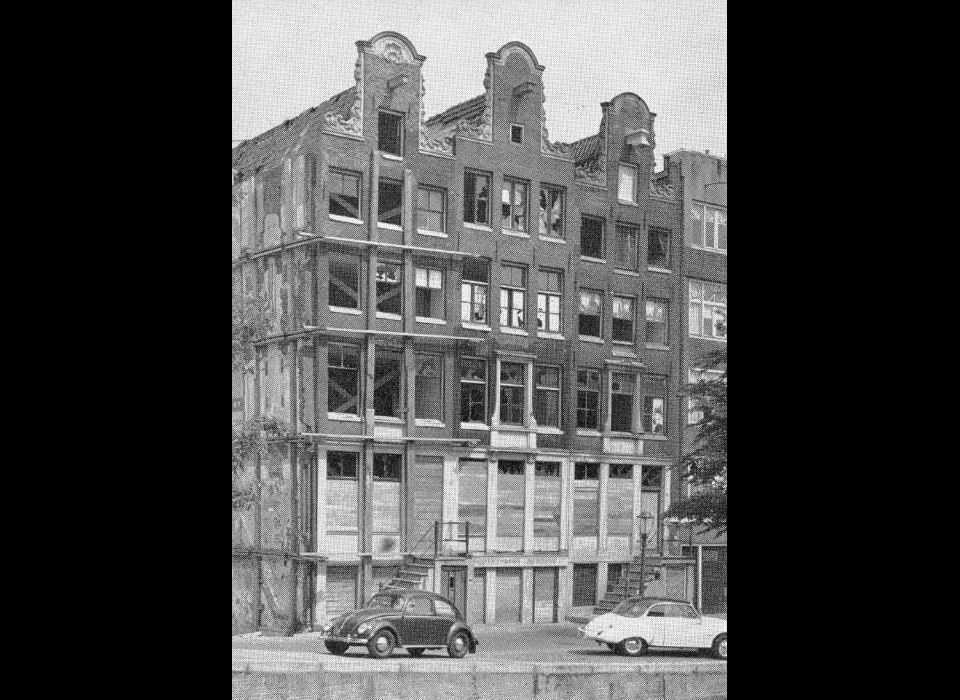 Nieuwe Keizersgracht 15-19 1964 restauratie halsgevel