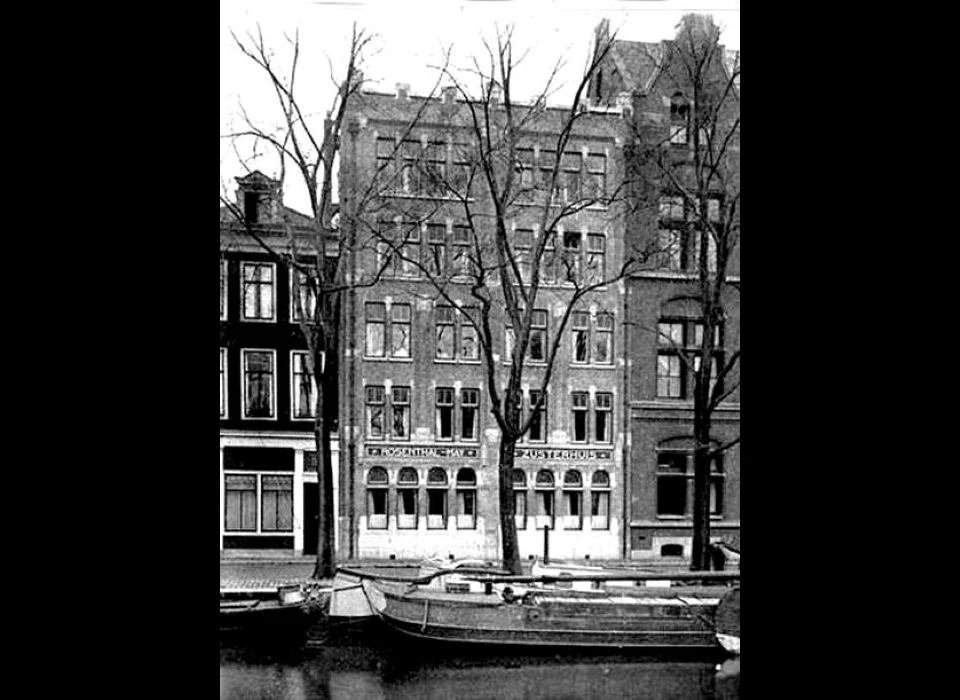 Nieuwe Keizersgracht 116 1920 Rosenthal-May zusterhuis