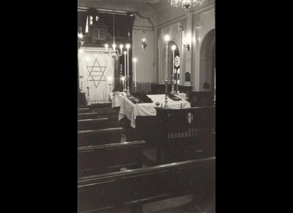 Nieuwe Keizersgracht 104-114 1924 synagoge Ned.Isr.Ziekenhuis
