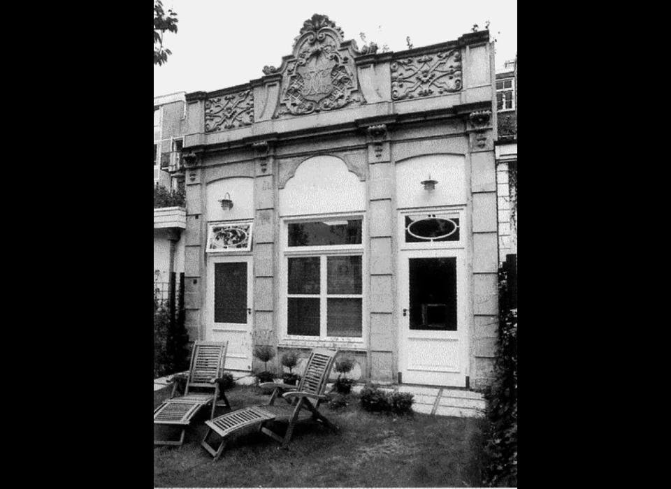 Nieuwe Keizersgracht 22 1950 tuinhuis