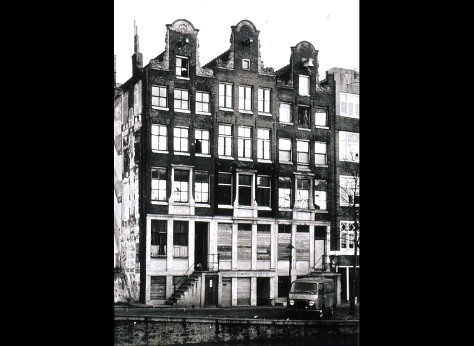 Nieuwe Keizersgracht 15-19 1960 voor restauratie halsgevel