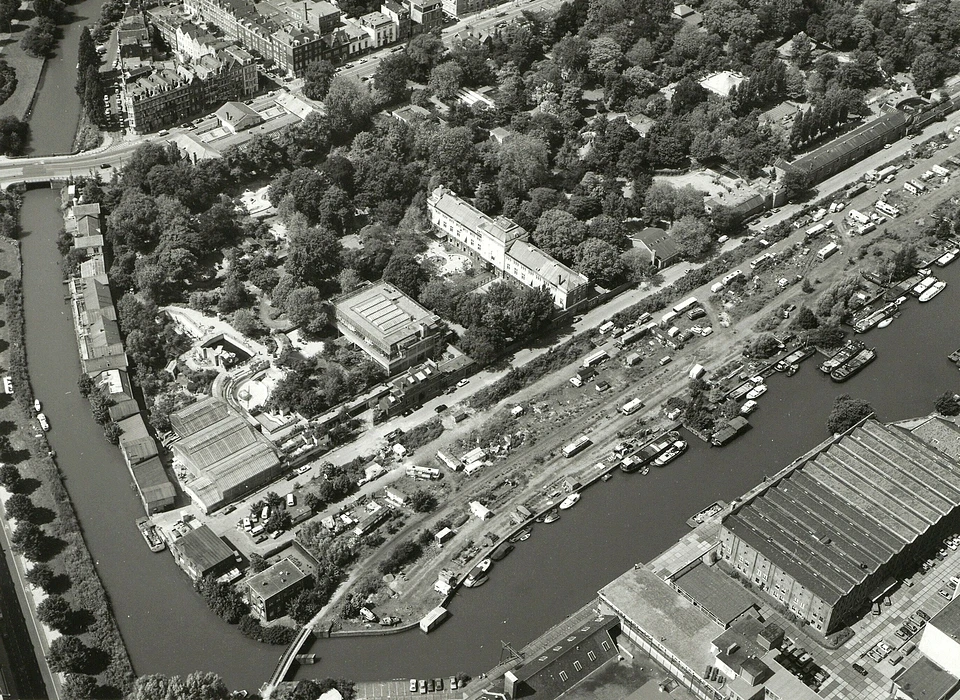 Plantage Doklaan van linksonder naar rechtsboven (1987)