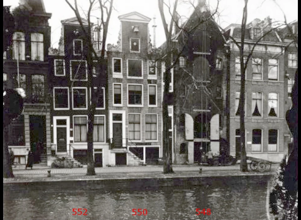 Prinsengracht 548-552 gevel (ca.1920)