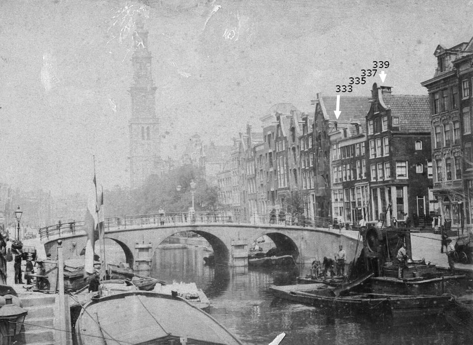 Prinsengracht 333-339 (1884)