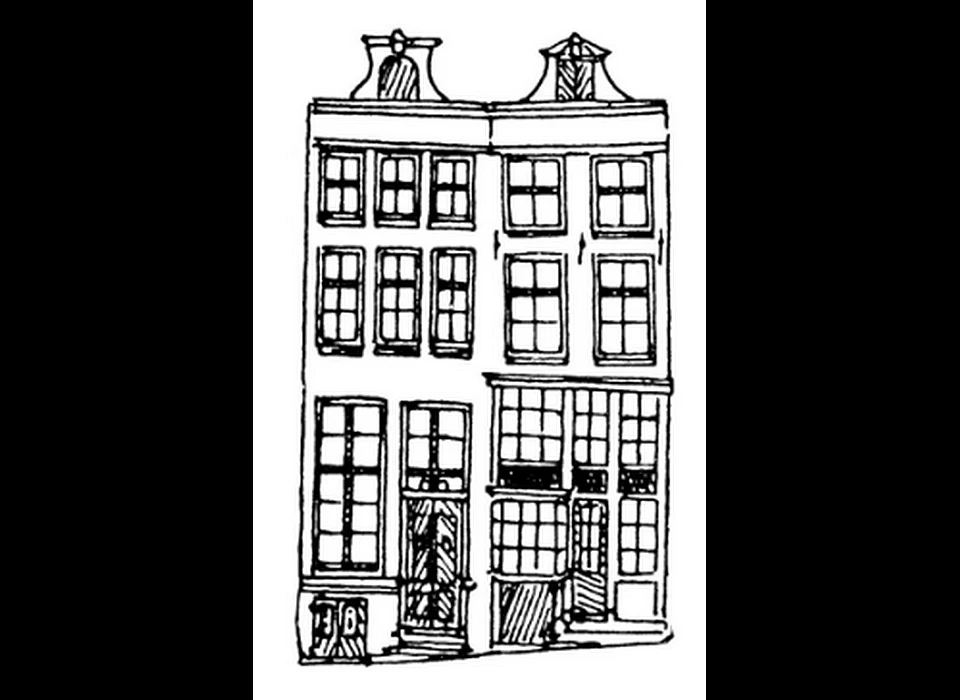 Prinsengracht 335-337 hersteltekening