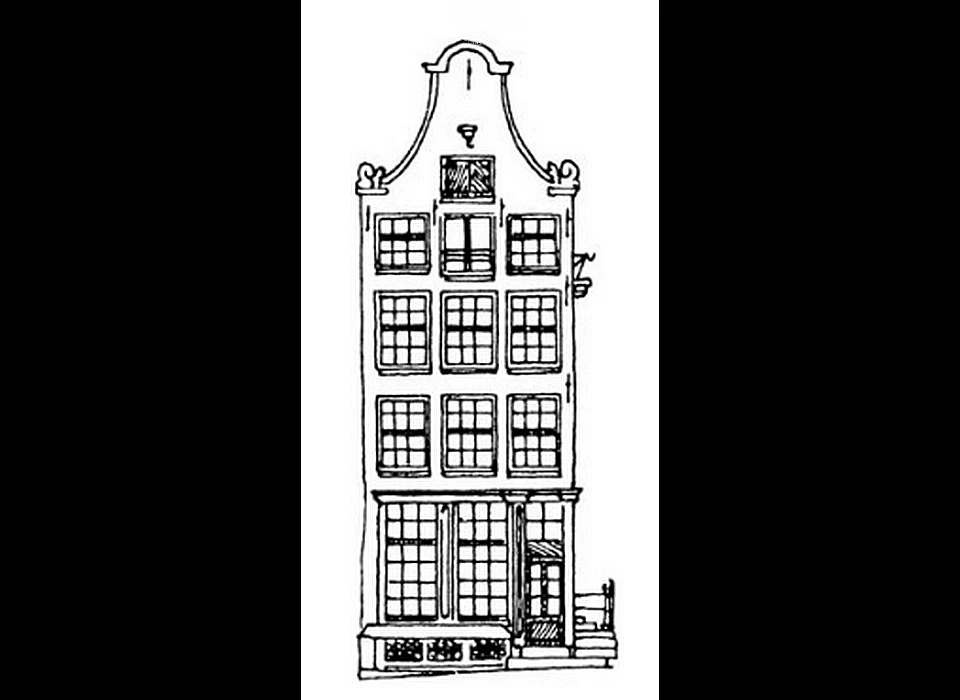 Prinsengracht 339 hersteltekening