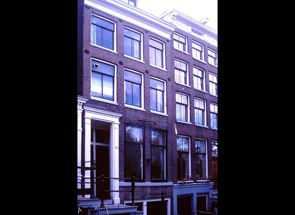 Prinsengracht 21-23 lijstgevel (1991)