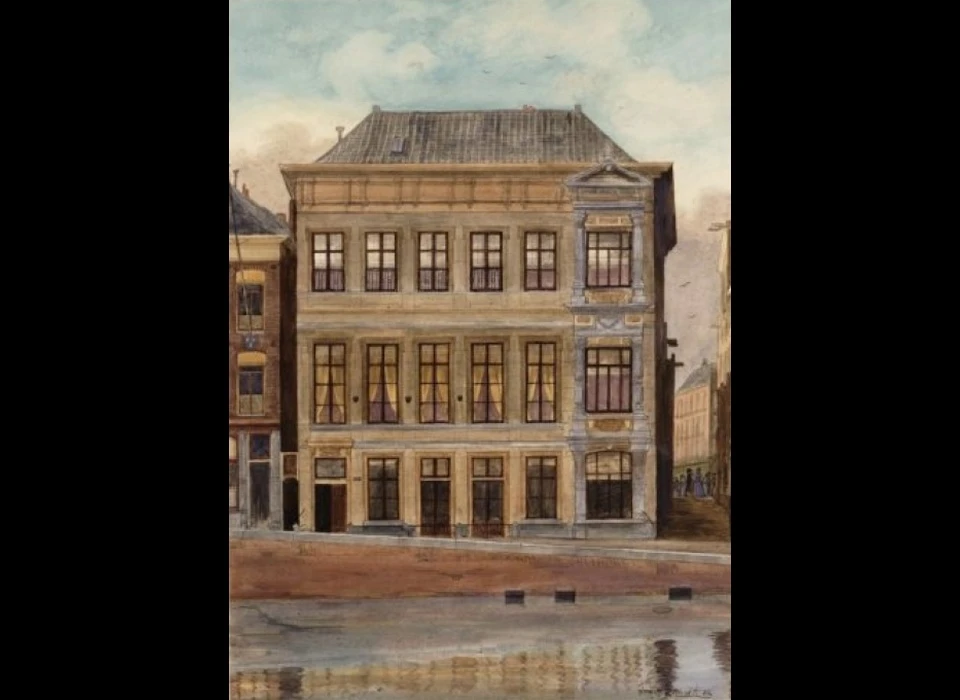 Rokin 102 1880 gebouw Leesmuseum