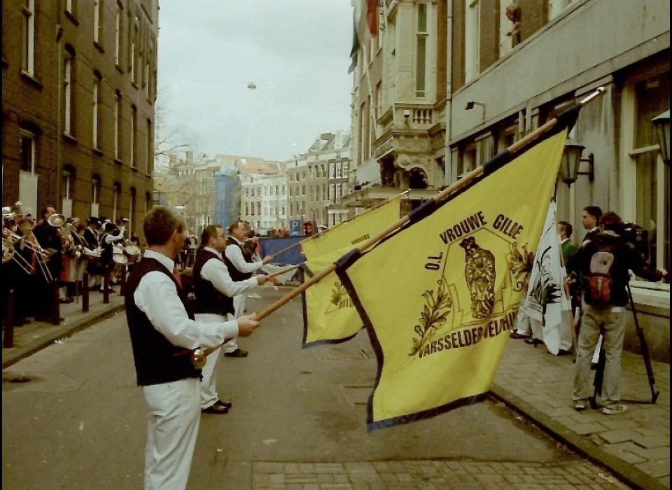 Nieuwe Doelenstraat schutters presentatie