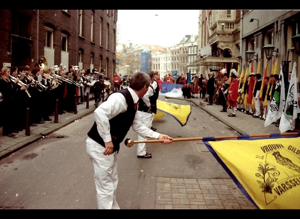 Nieuwe Doelenstraat schutters presentatie