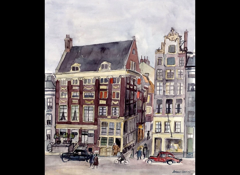 Singel 83-85 Huis de Swaen (Jeanne Oosting circa.1920)