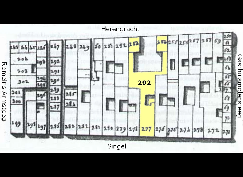 Singel 292 (1787)