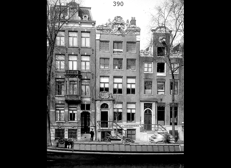 Singel 388-392 lijstgevel (circa.1920)