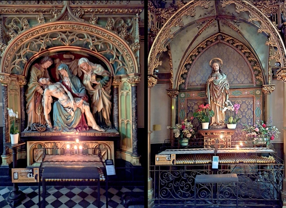 Singel 442-446 links Piëta, atelier Mengelberg (2025)