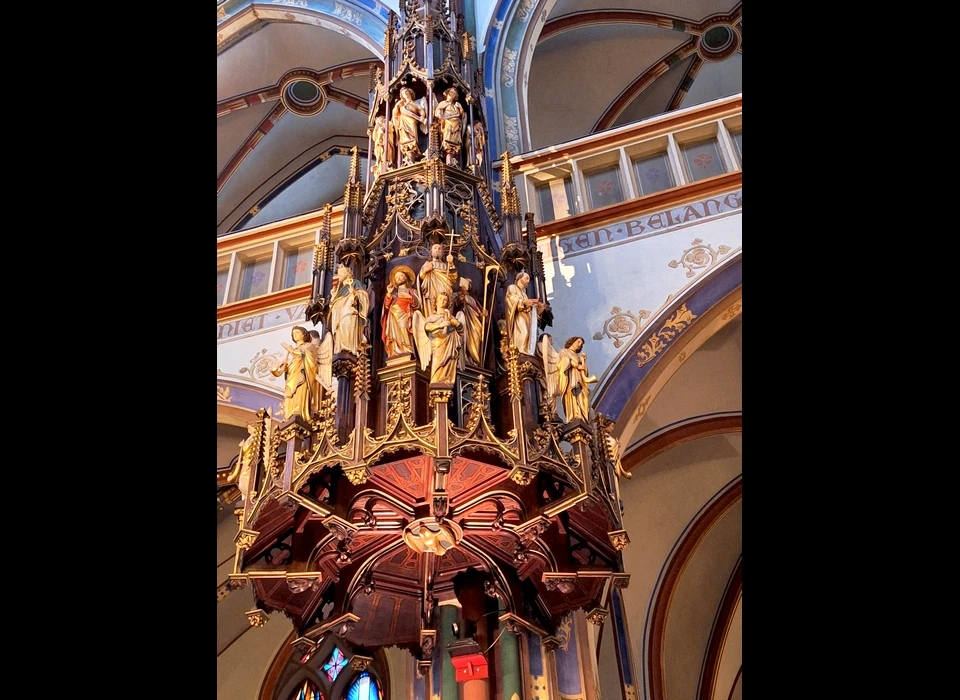 Singel 442-446 preekstoel hemel, atelier Cuypers-Stoltzenberg (2025)