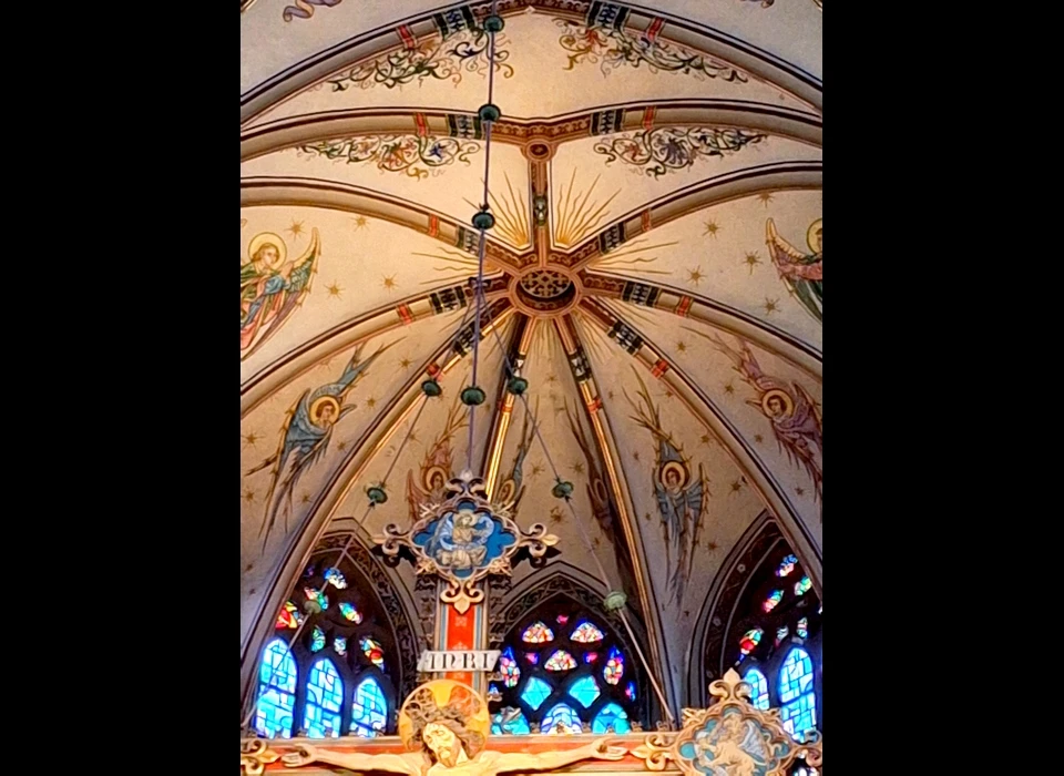 Singel 442-446 plafond boven hoogaltaar (2025)