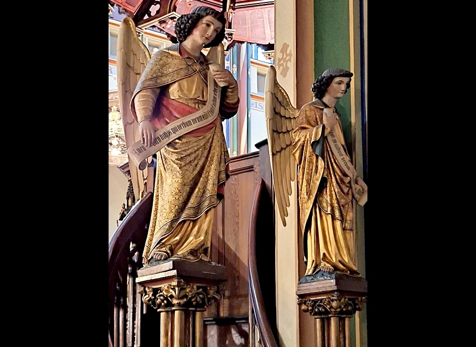 Singel 442-446 preekstoel opgang, atelier Cuypers-Stoltzenberg (2025)