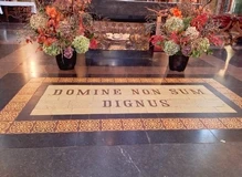 vloer voor communiebank