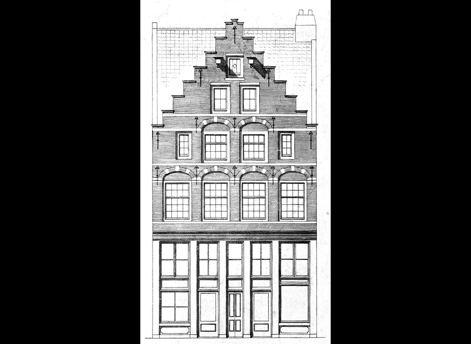 Sint Nicolaasstraat 16 na restauratie (1916)