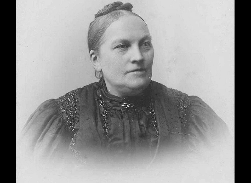 Sint Annenstraat 20-24 mevrouw Maria Catrina Funke-Smagge (circa.1870)