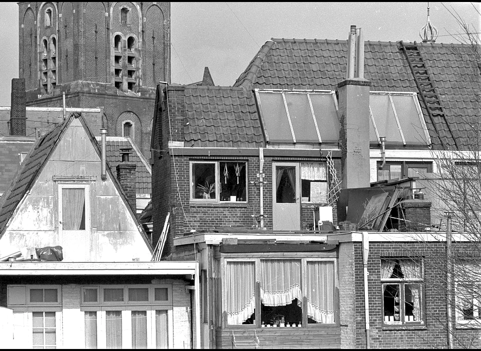 Sint Annenstraat 18-22 achtergevels (1984)