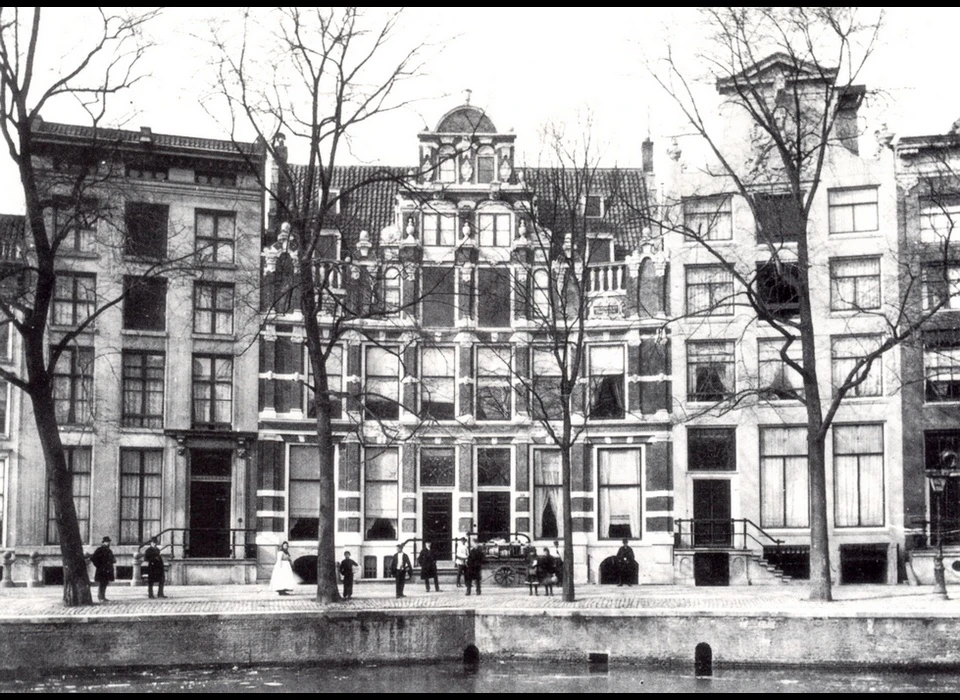 Herengracht 170-172 Bartolottihuis trapgevel ca.1619 Amsterdamse renaissance (1900)