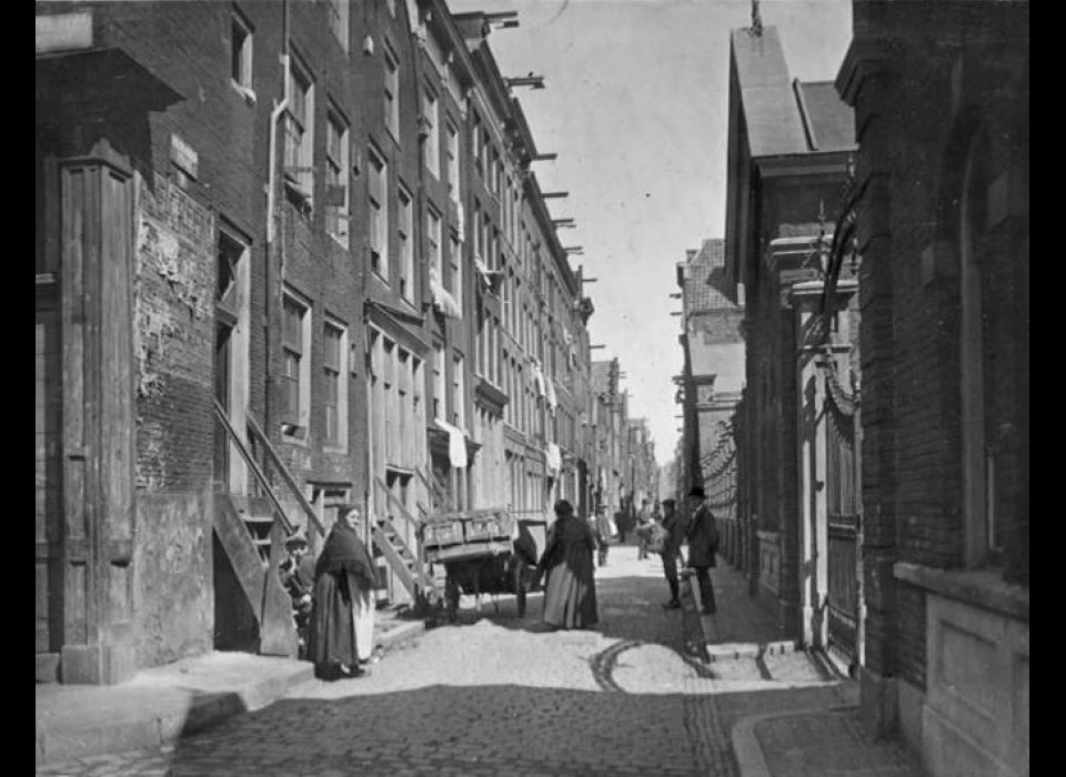 Uilenburgerstraat omstreeks 1910