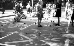 Valeriusplein, 1945, bevrijdingsfeest