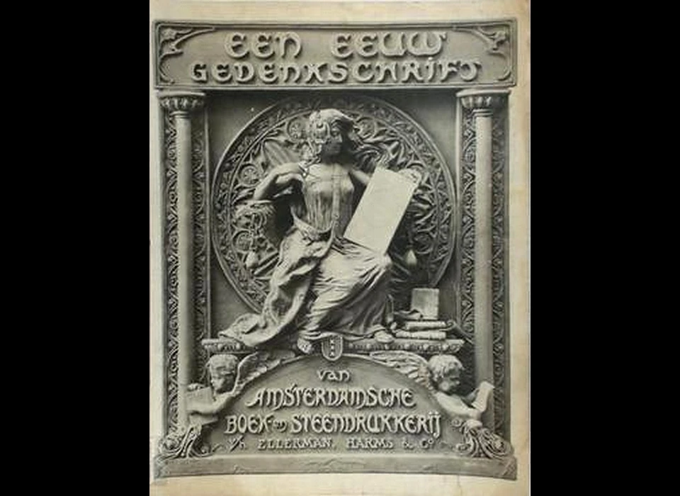 Warmoesstraat 149-151 Een eeuw Gedenkschrift, uitgave bij het 100-jarig bestaan (ca.1920)